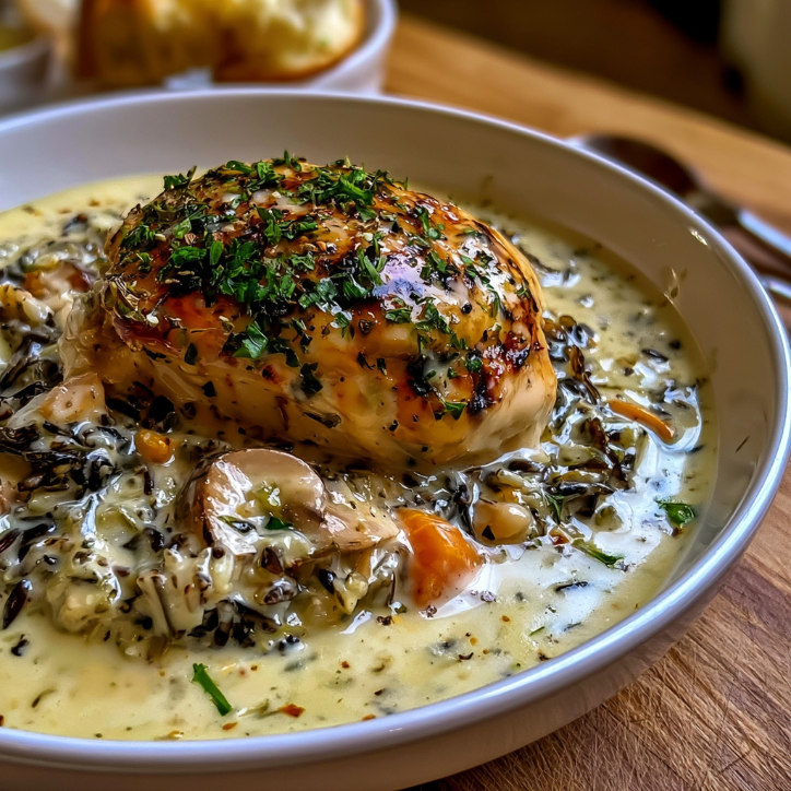 Creamy Chicken Wild Rice Your Family Will Love 4 creamy chicken wild rice