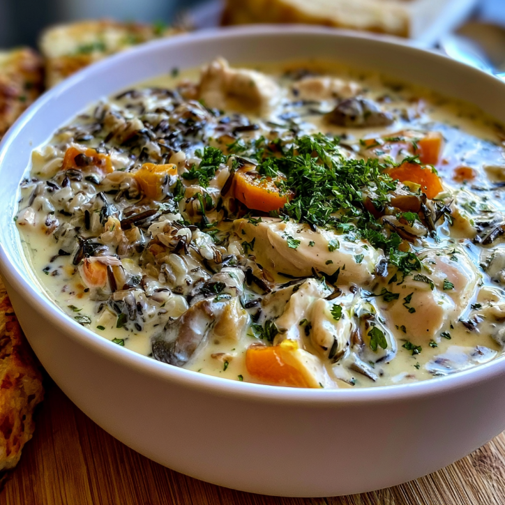 Creamy Chicken Wild Rice Your Family Will Love 3 creamy chicken wild rice