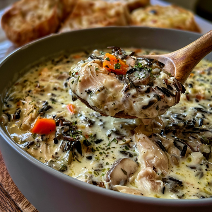 Creamy Chicken Wild Rice Your Family Will Love 2 creamy chicken wild rice