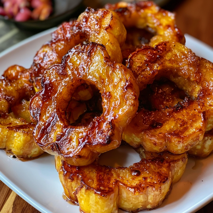crispy maple roasted delicata