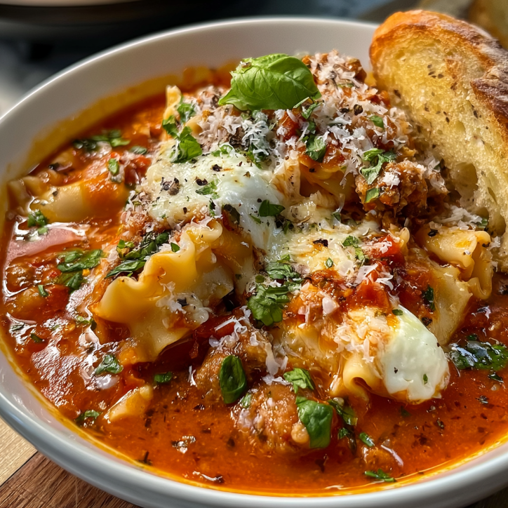 Crockpot Lasagna Soup Italian: A Family Favorite