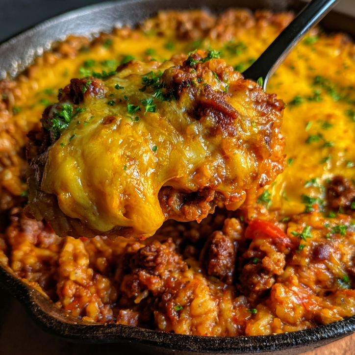 Family-Friendly One Pan Cheesy Ground 2 one pan cheesy ground