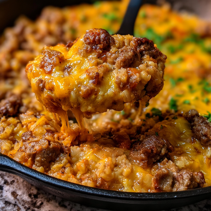 Family-Friendly One Pan Cheesy Ground 4 one pan cheesy ground