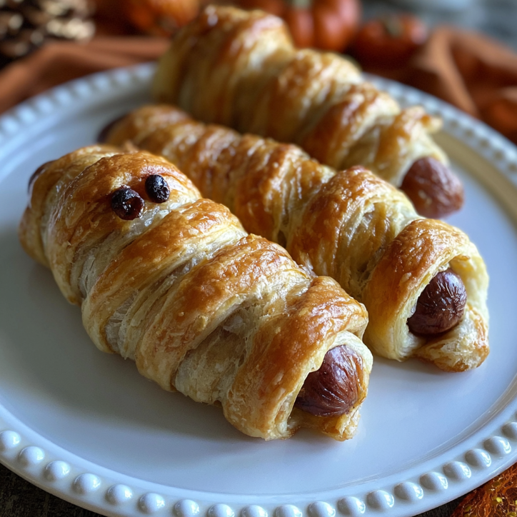 mummy hot dog crescent
