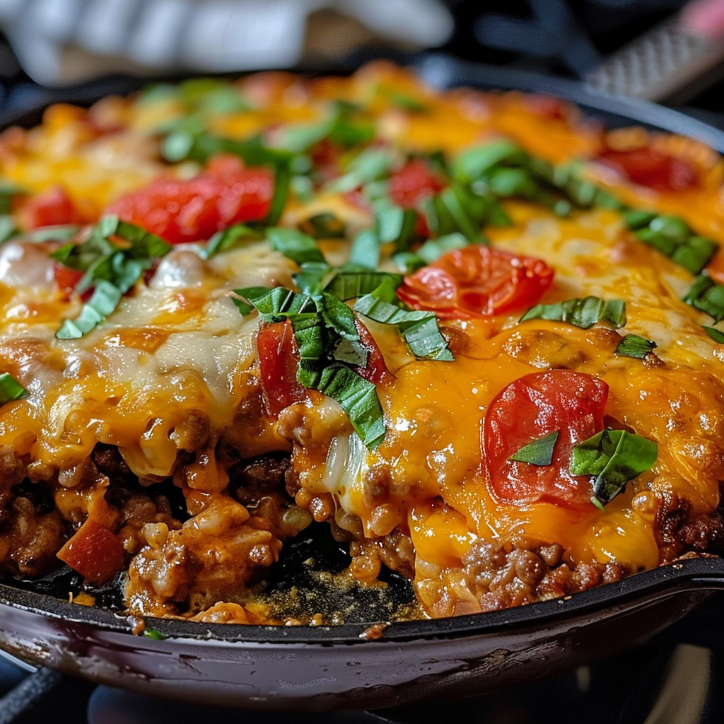 Garlic Parmesan Family-Friendly One Pan Cheesy