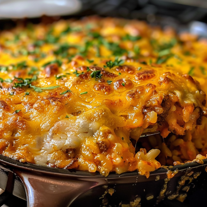 family-friendly one pan cheesy