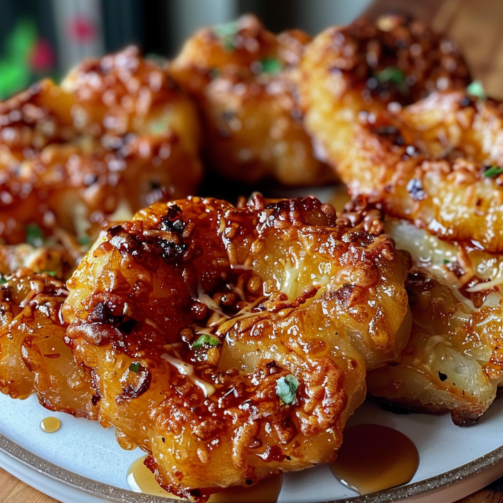 garlic parmesan crispy maple