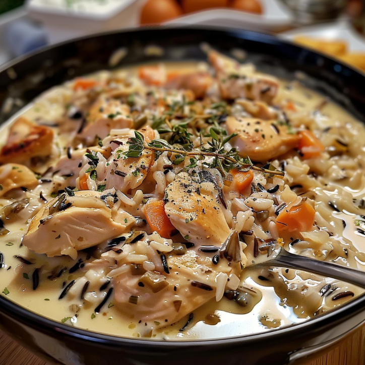 creamy chicken wild rice