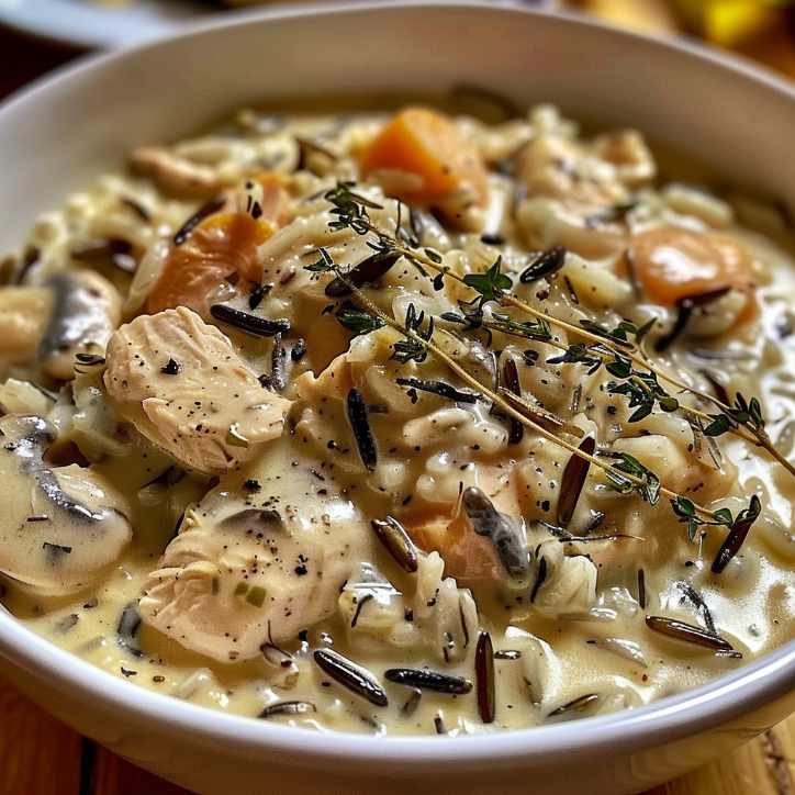creamy chicken wild rice