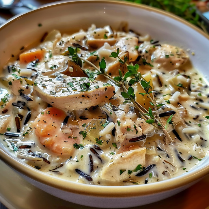creamy chicken wild rice