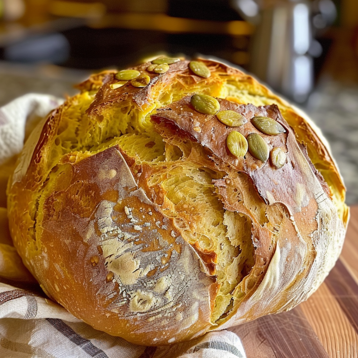 no-fail pumpkin sourdough bread