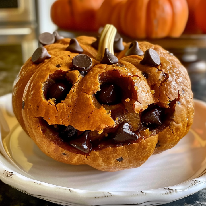 family-friendly chocolate chip pumpkin