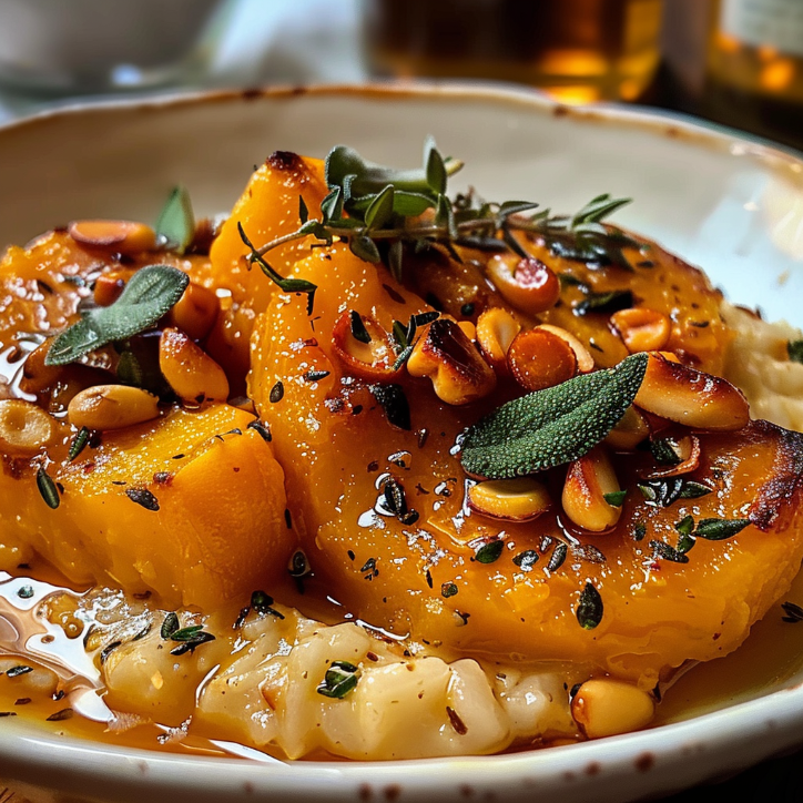 creamy brown butter squash
