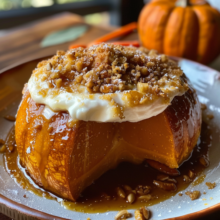 restaurant-style brown butter pumpkin