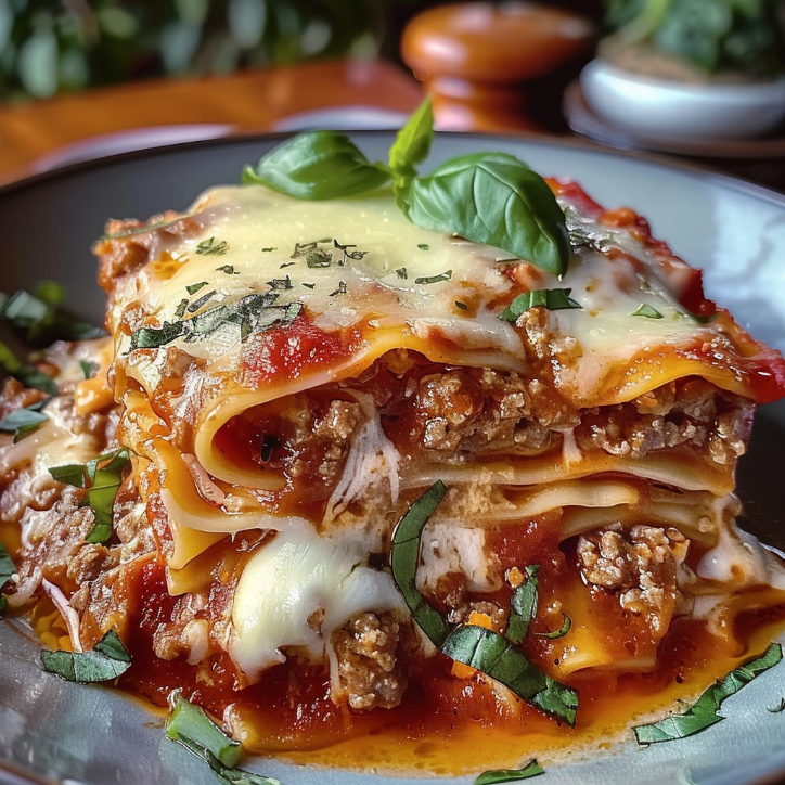 cozy slow cooker lasagna