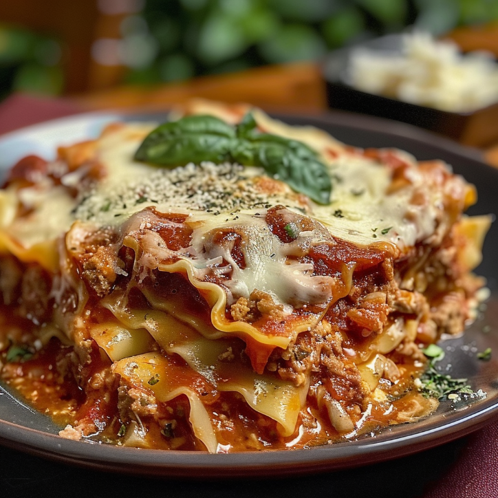 cozy slow cooker lasagna