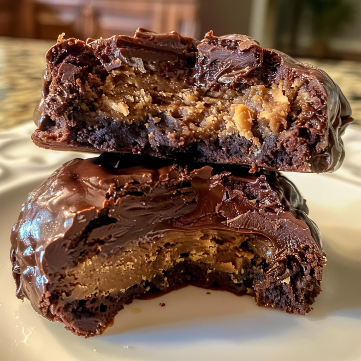 bake chocolate peanut butter