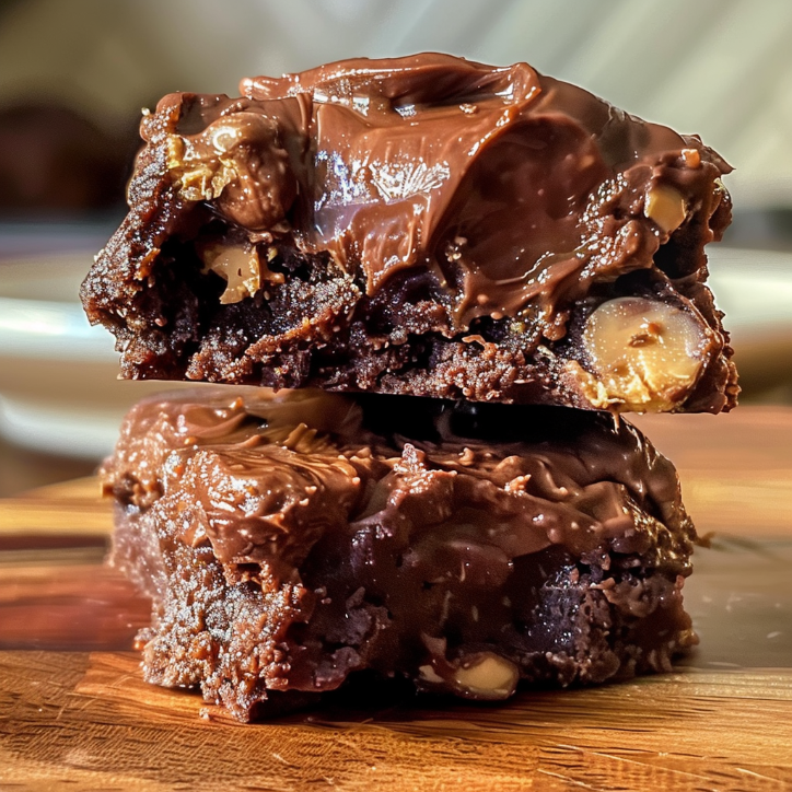 bake chocolate peanut butter