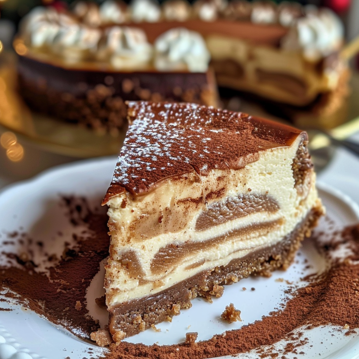 ever decadent gingerbread cheesecake