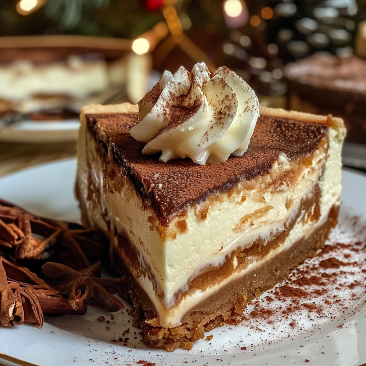 ever decadent gingerbread cheesecake