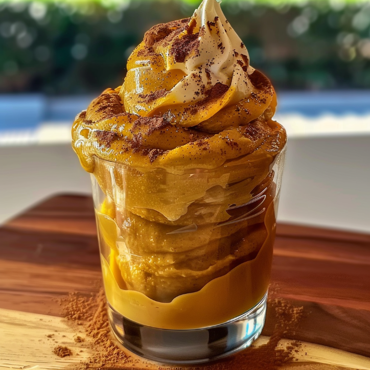 cozy iced pumpkin cream