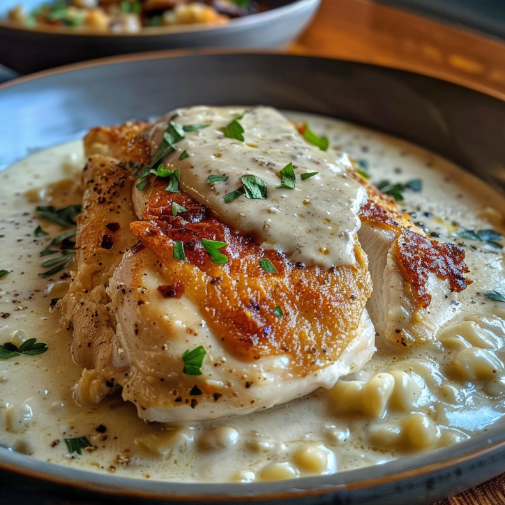 creamy smoky white chicken