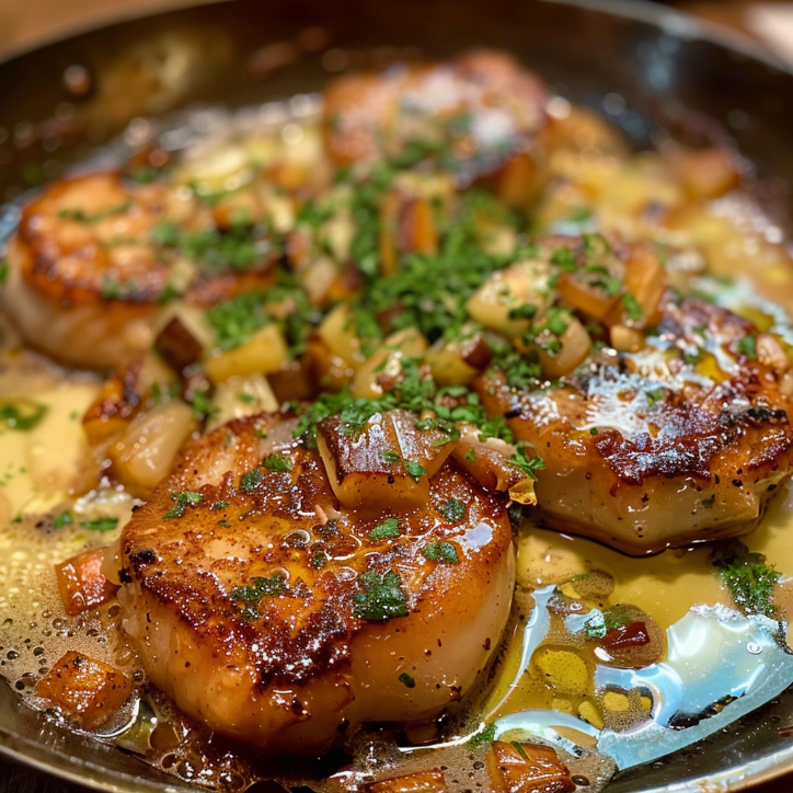 restaurant-style one pan garlic