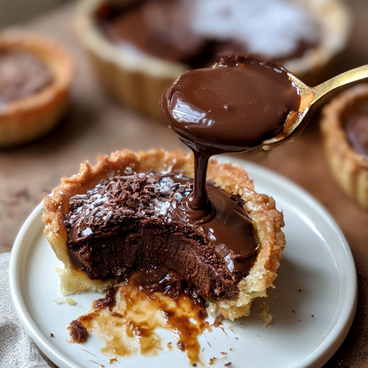 Fudge Chocolate Pastry Tarts: Easy & Delicious