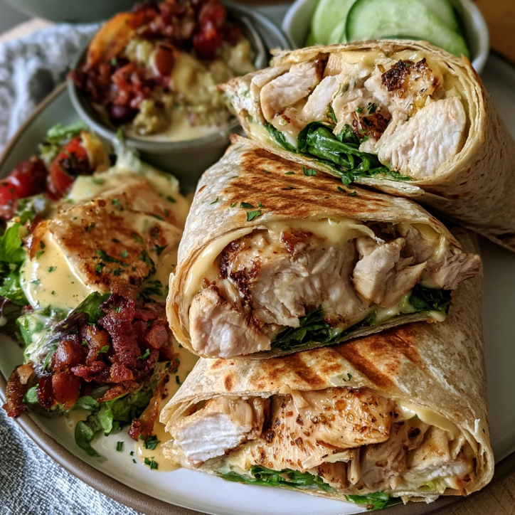 Garlic Chicken Wraps Meal for the Whole Family 1 Garlic Chicken Wraps Meal for the Whole Family