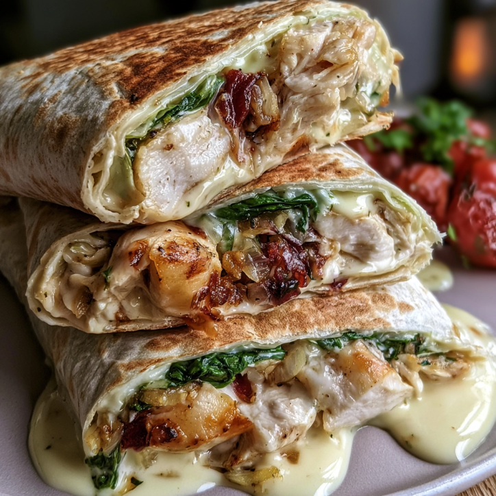Garlic Chicken Wraps Meal for the Whole Family 3 garlic chicken wraps meal