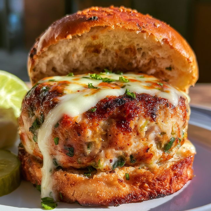 Juicy Stuffed Turkey Burgers: Easy & Delicious 3 juicy stuffed turkey burgers
