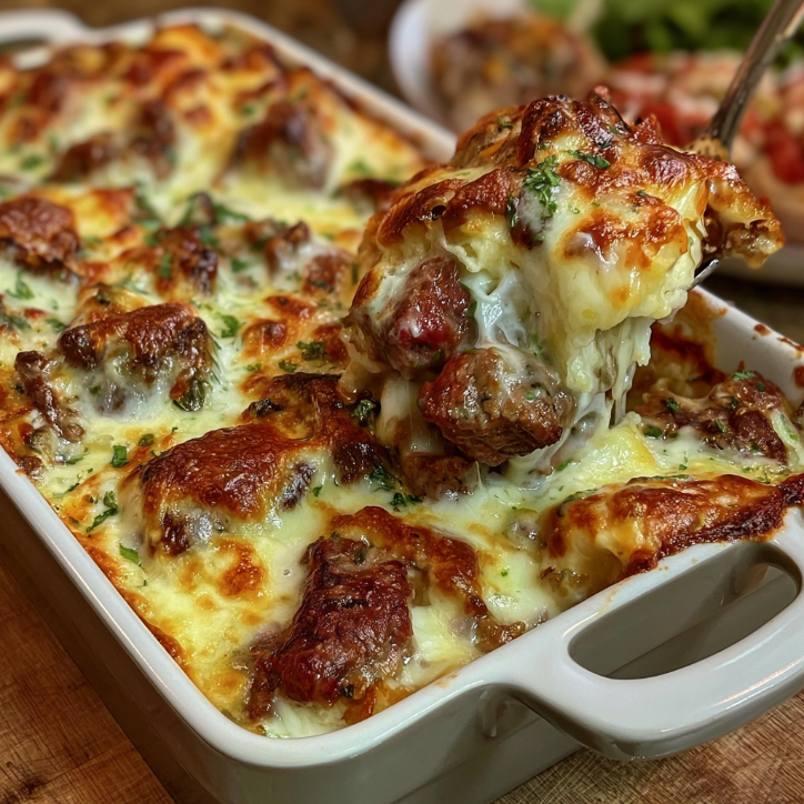 How to Make the Best Hearty Philly Cheesesteak Casserole 4 hearty philly cheesesteak casserole