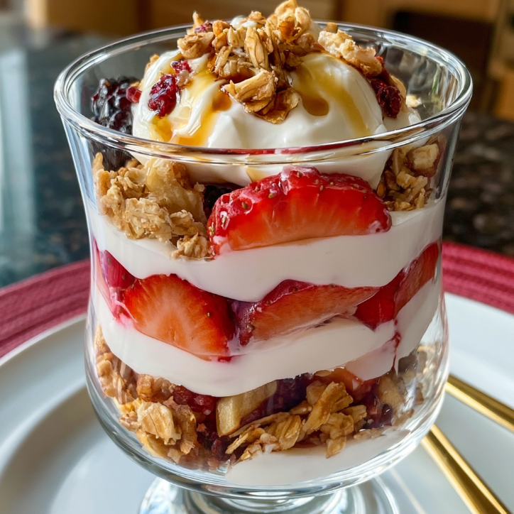 Greek Yogurt Parfait Healthy for Dinner Tonight 1 Greek Yogurt Parfait Healthy for Dinner Tonight