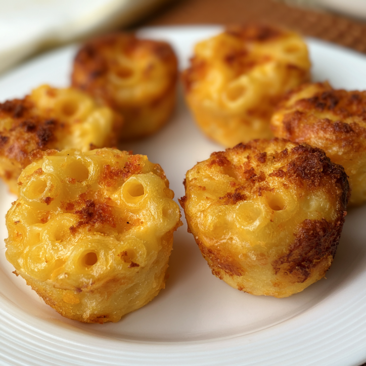 Mini Macaroni Cheese Bites: A Family Favorite 2 mini macaroni cheese bites