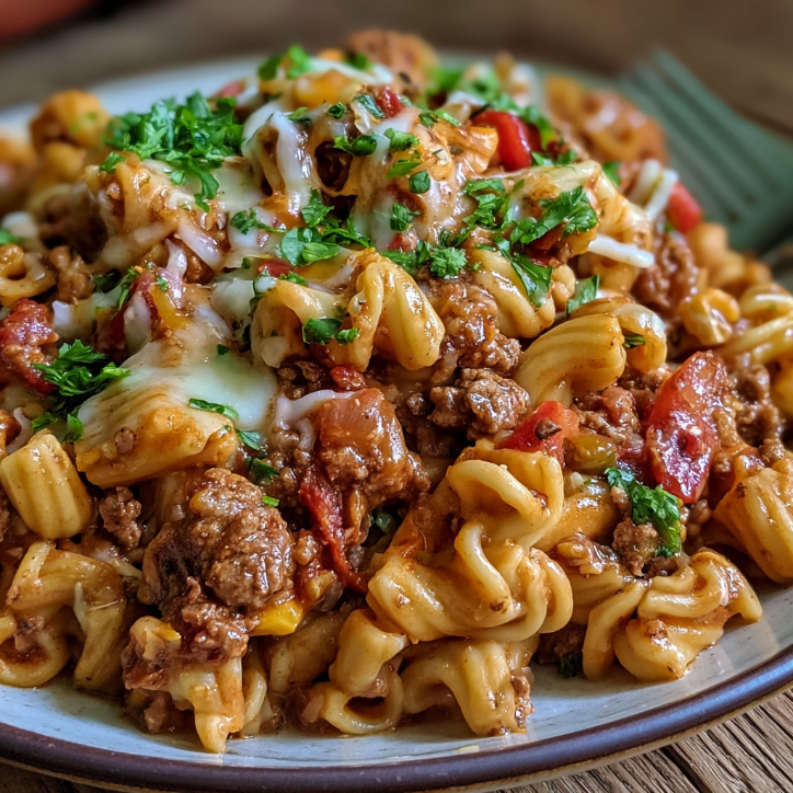 One-Pot Taco Pasta Ground for the Whole Family 2 one-pot taco pasta ground