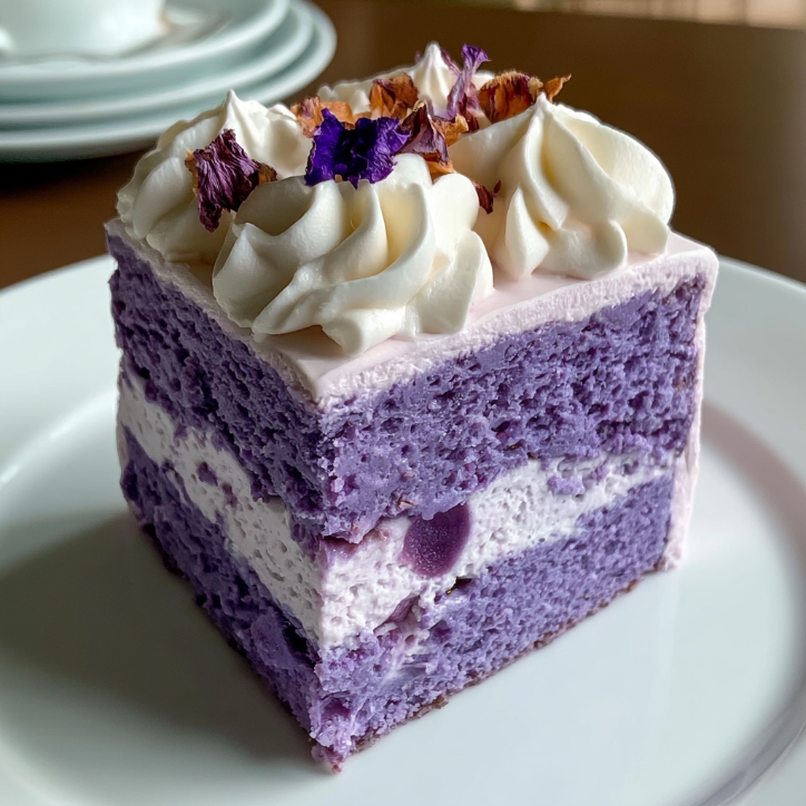 filipino ube dessert cake