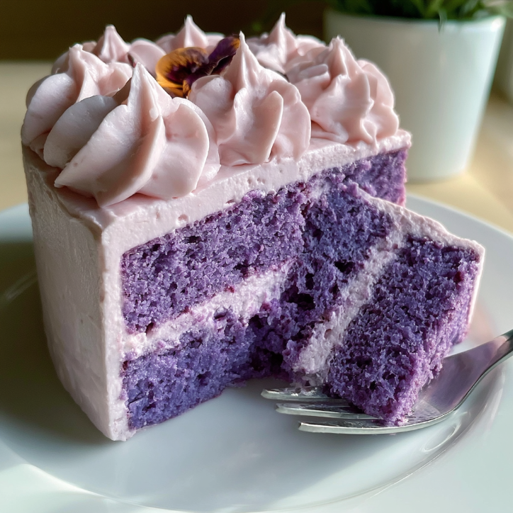 filipino ube dessert cake