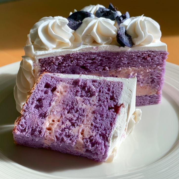 filipino ube dessert cake