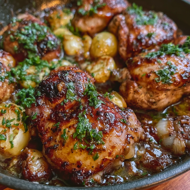 one pan garlic butter