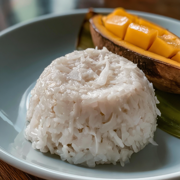 thai coconut sticky rice