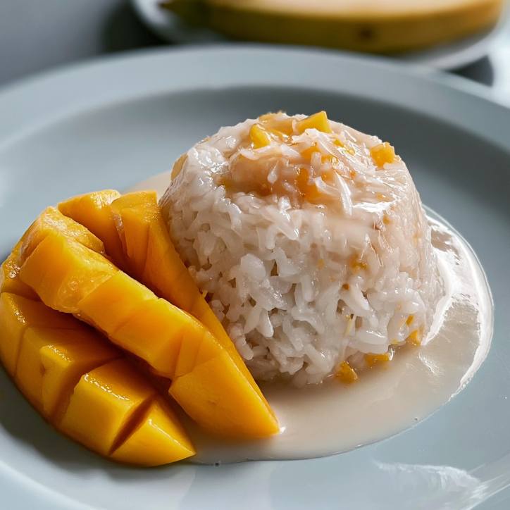 thai coconut sticky rice