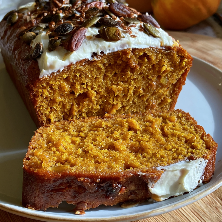 healthy pumpkin bread greek