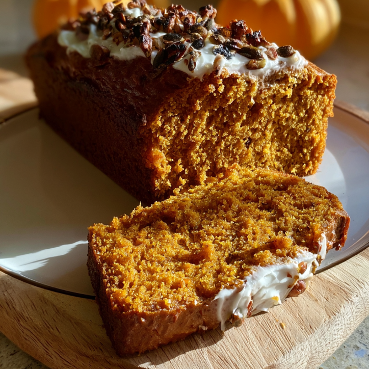 healthy pumpkin bread greek