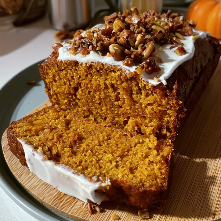 healthy pumpkin bread greek