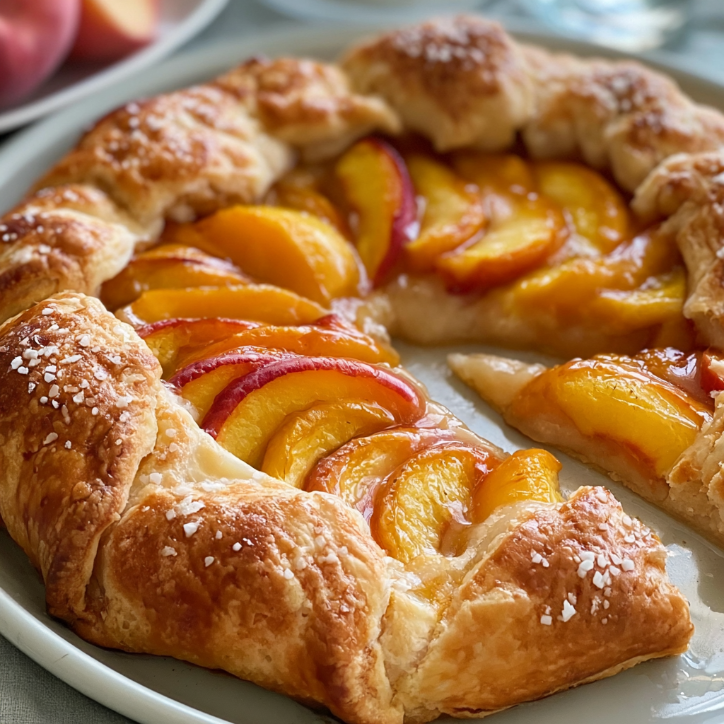 Fresh Peach Galette Your Family Will Love 2 fresh peach galette