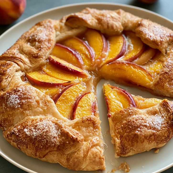 Fresh Peach Galette Your Family Will Love 1 Fresh Peach Galette Your Family Will Love