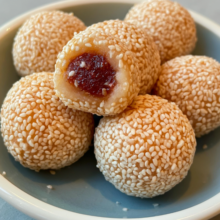 Chinese Sesame Balls Asian for the Whole Family 3 chinese sesame balls asian