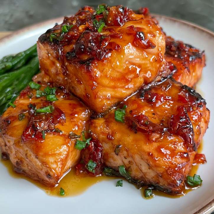 Grilled Honey Sriracha Salmon Your Family Will Love 1 Grilled Honey Sriracha Salmon Your Family Will Love