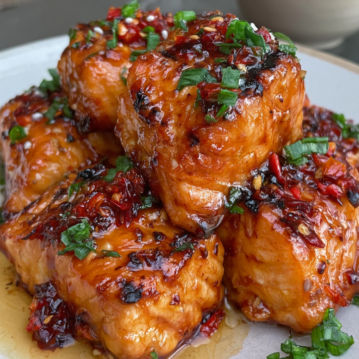 Grilled Honey Sriracha Salmon Your Family Will Love 3 grilled honey sriracha salmon