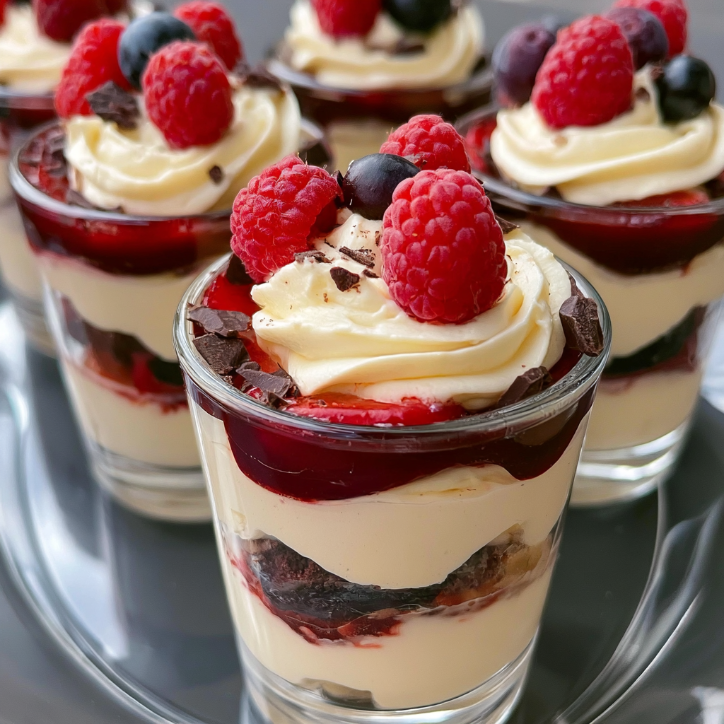 Best Ever Mini Dessert Cups 3 mini dessert cups